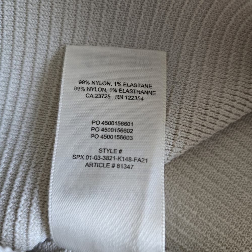 Aritzia Ribbed Cropped Tank Top in Off-White - Picture 10 of 10
